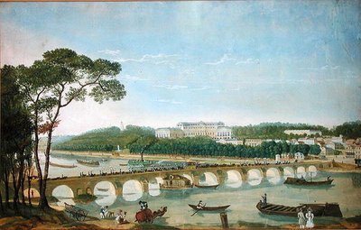 Visit of the King and Queen of Naples to the Chateau de Saint-Cloud by Louis Ducis